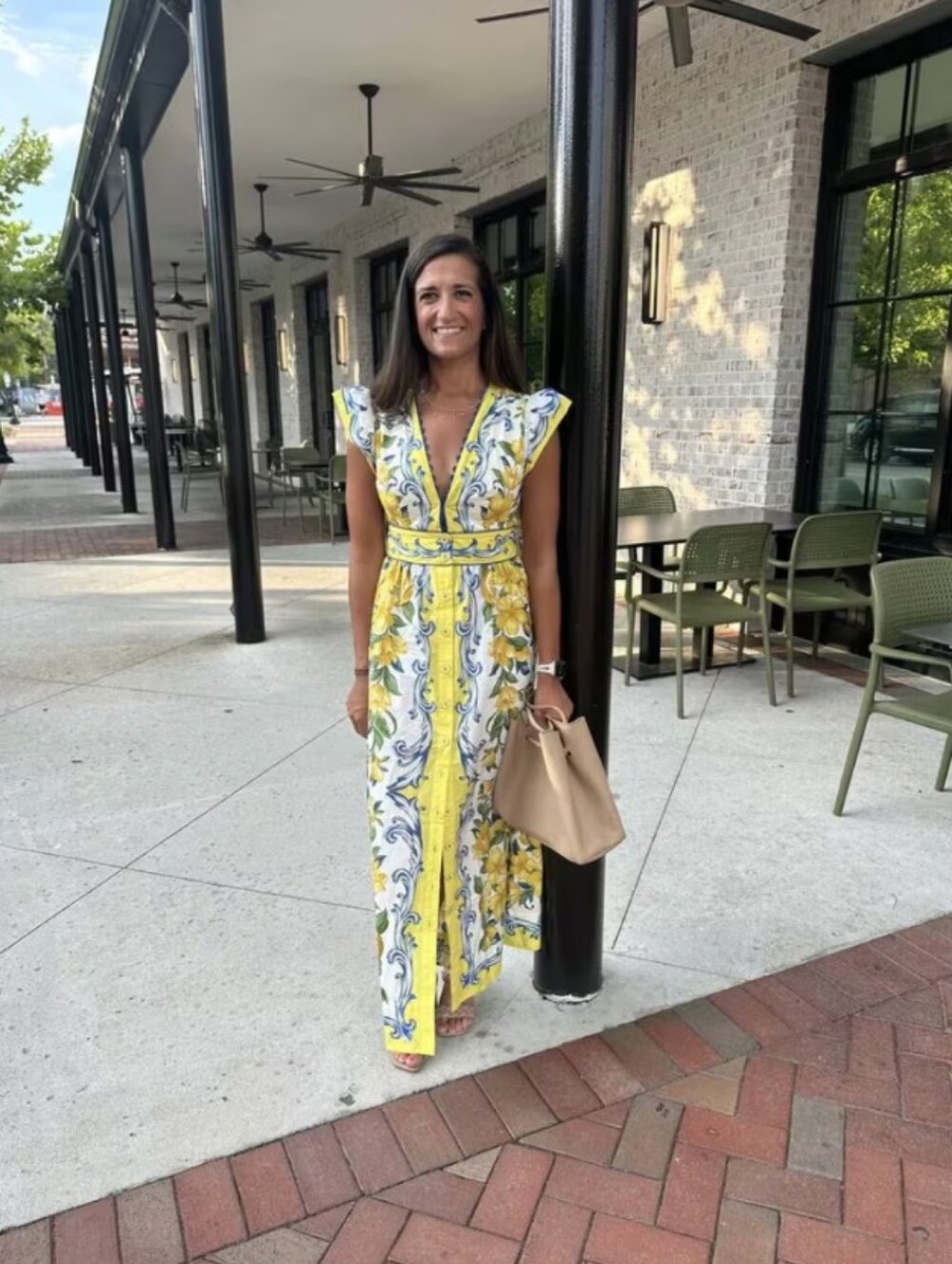 Farm Rio Sicily Scarf Maxi Dress - Picture 9 of 16